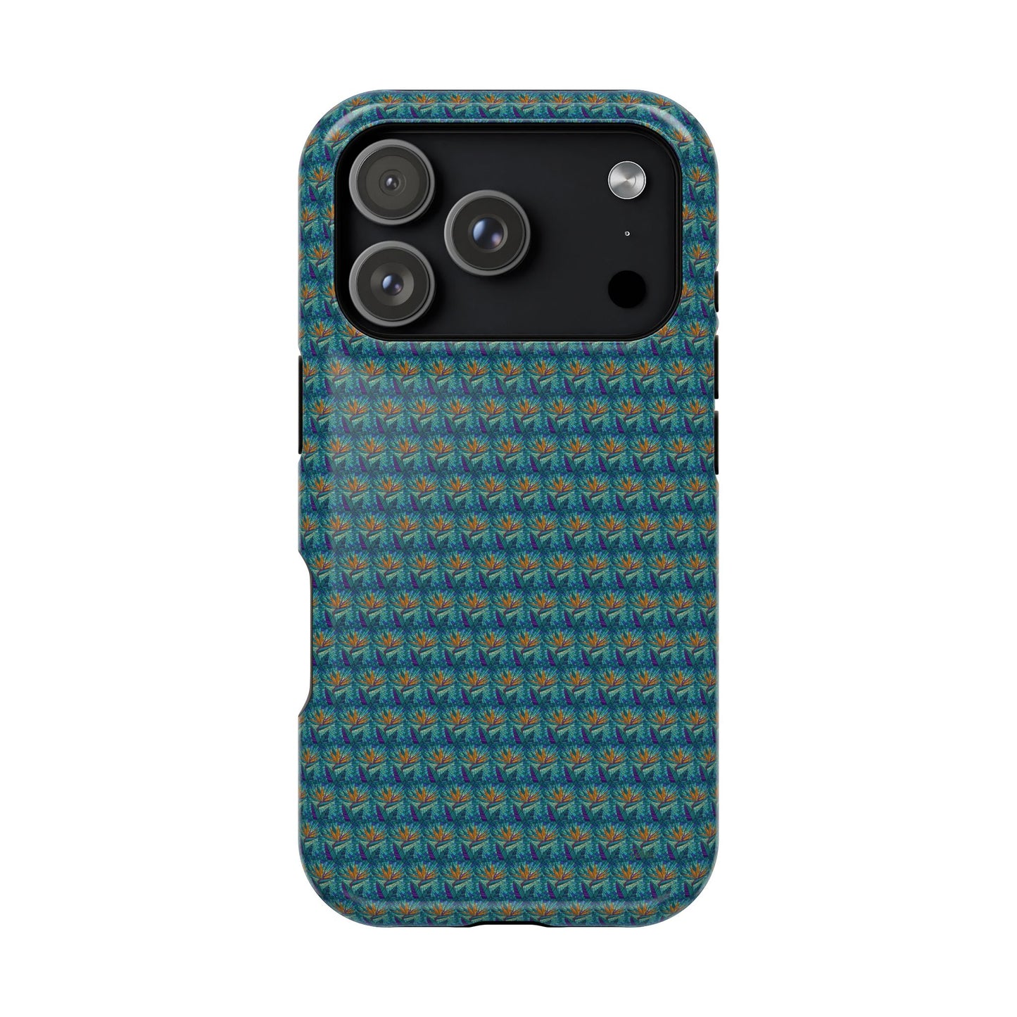 Abstract Mosaic Sunburst Pattern MagSafe® Phone case
