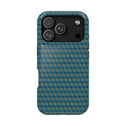 Abstract Mosaic Sunburst Pattern MagSafe® Phone case