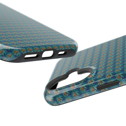 Abstract Mosaic Sunburst Pattern MagSafe® Phone case
