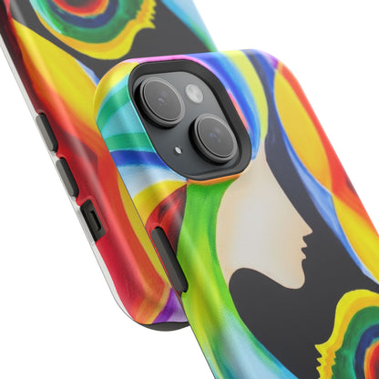 Kaleidoscope Kissed Colors – MagSafe® Phone Case