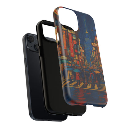 Neon Rain: Stories Beneath the City Lights MagSafe® Phone Case