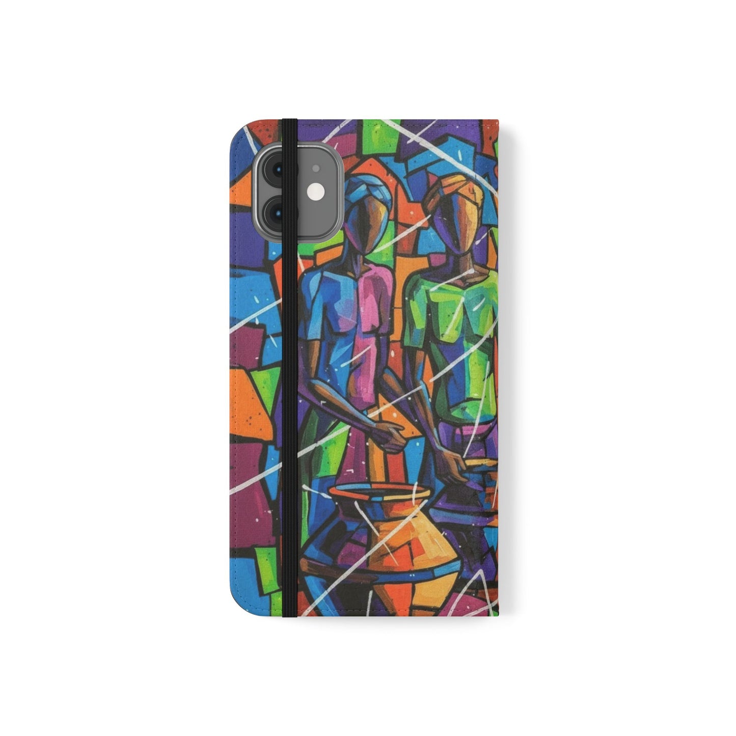 Rhythm of the Pots Flip Wallet Case