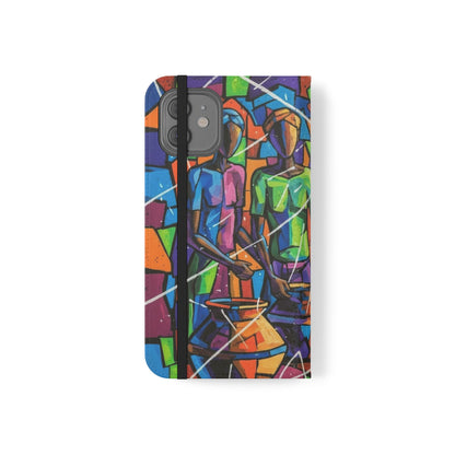 Rhythm of the Pots Flip Wallet Case