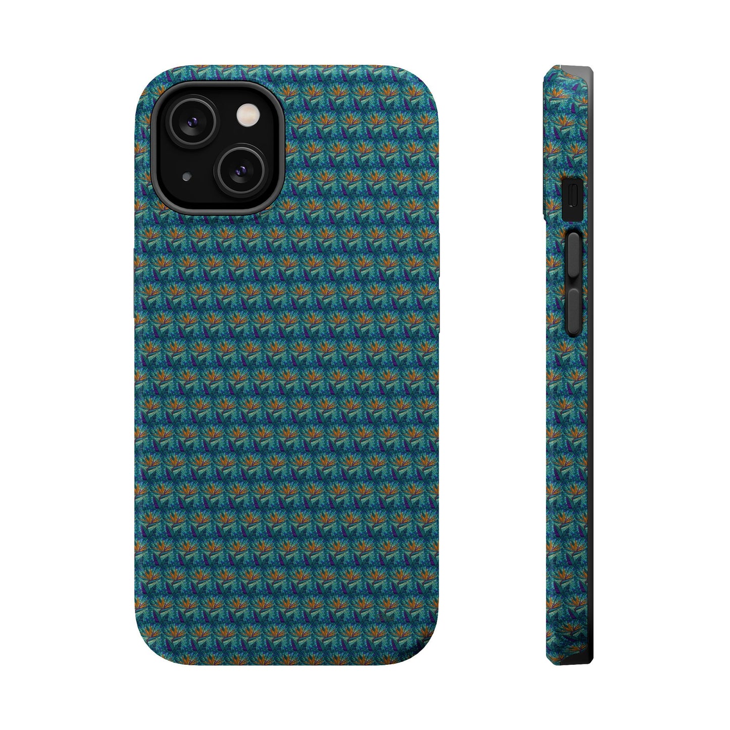 Abstract Mosaic Sunburst Pattern MagSafe® Phone case