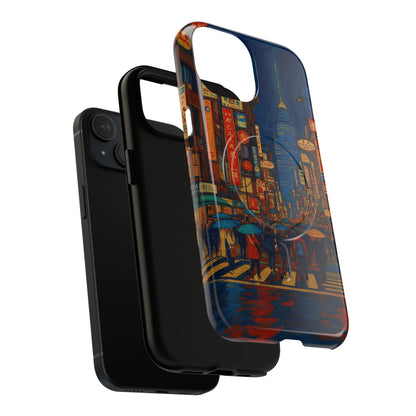 Neon Rain: Stories Beneath the City Lights MagSafe® Phone Case