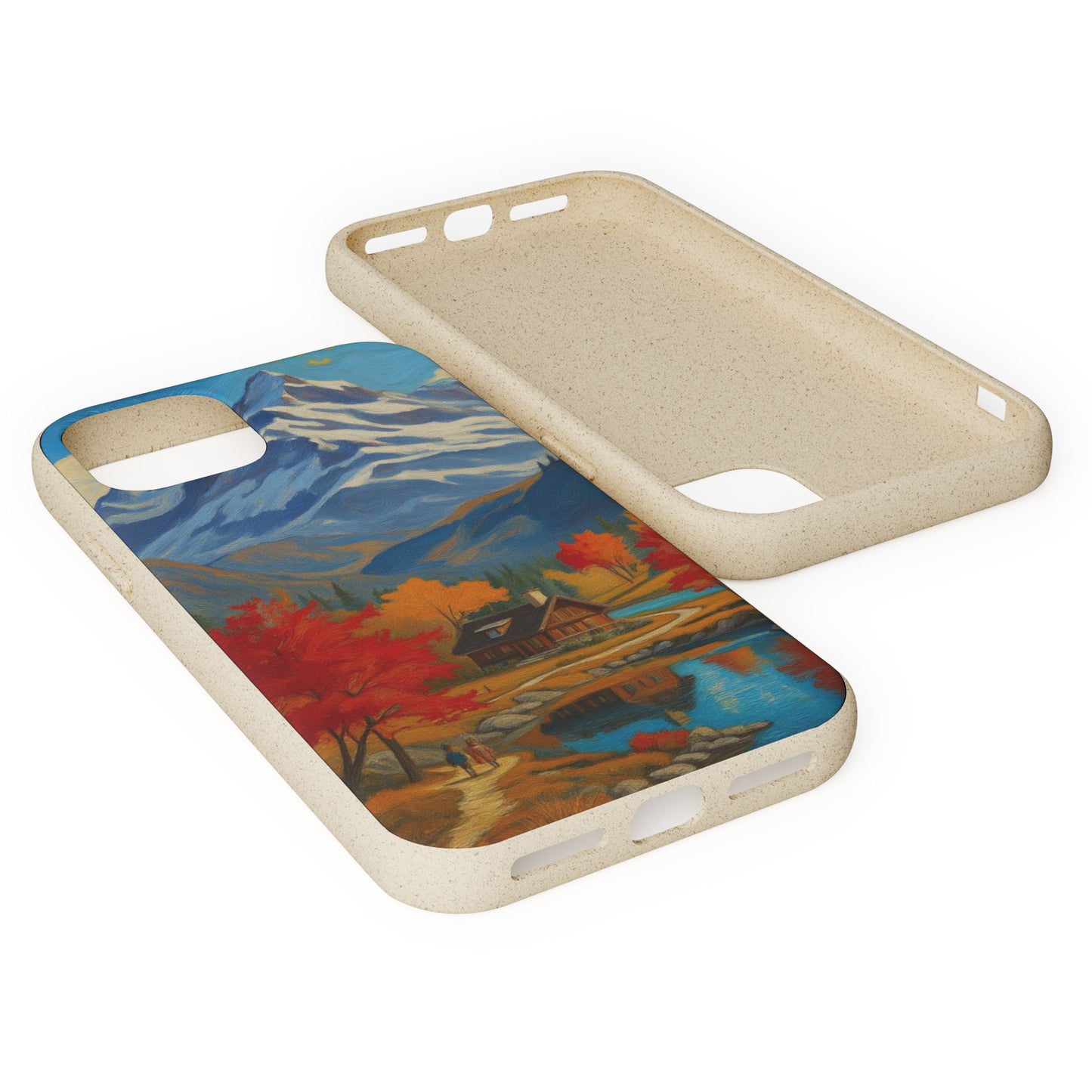 Whispering Pines Retreat Biodegradable Cases