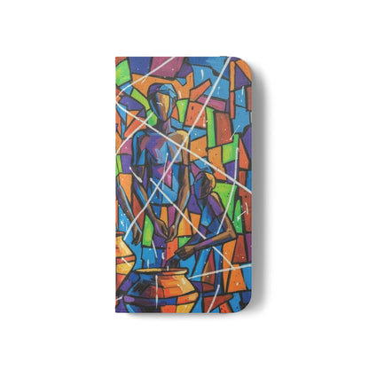 Rhythm of the Pots Flip Wallet Case