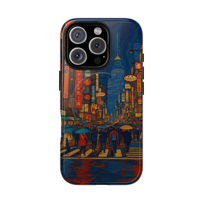 Neon Rain: Stories Beneath the City Lights MagSafe® Phone Case