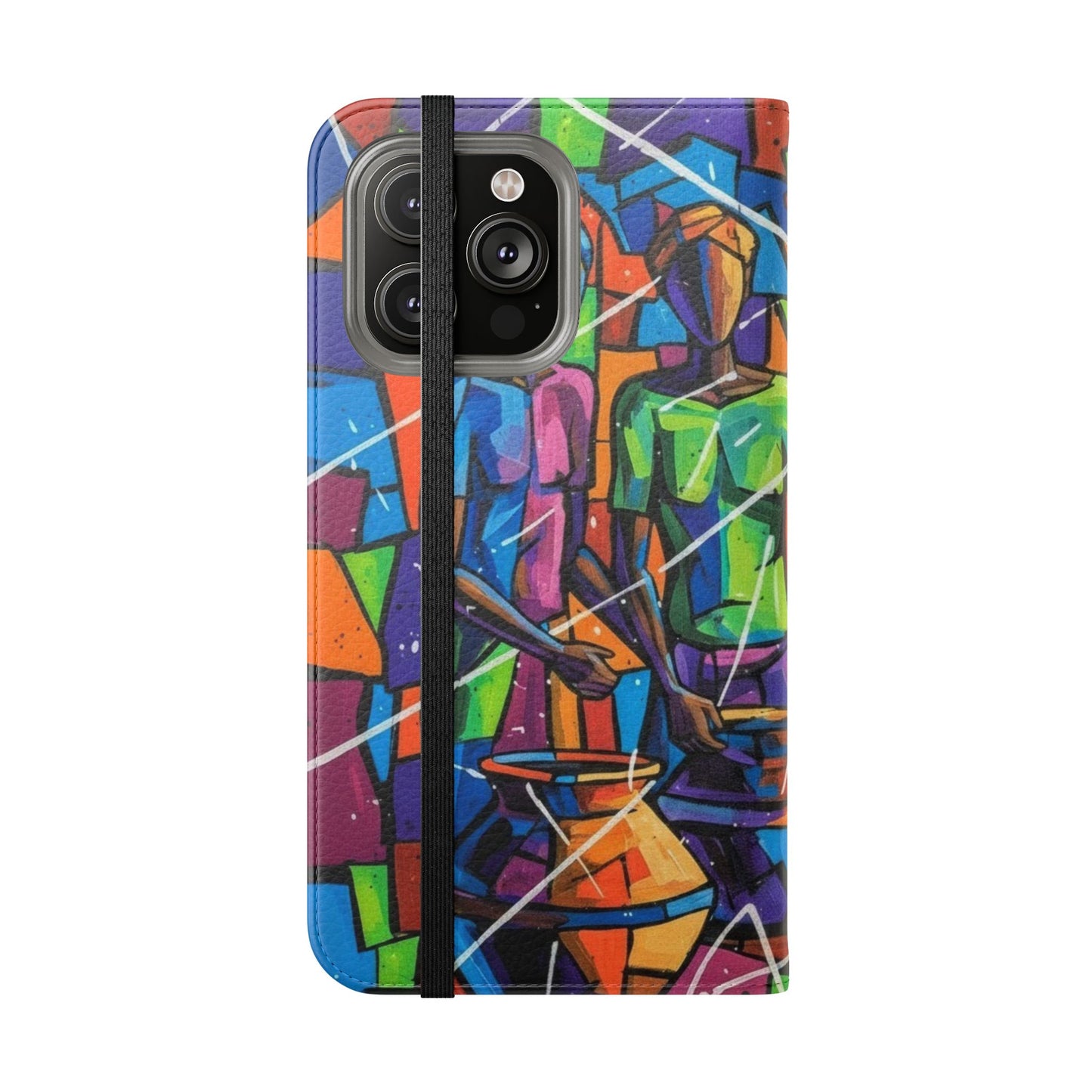 Rhythm of the Pots Flip Wallet Case