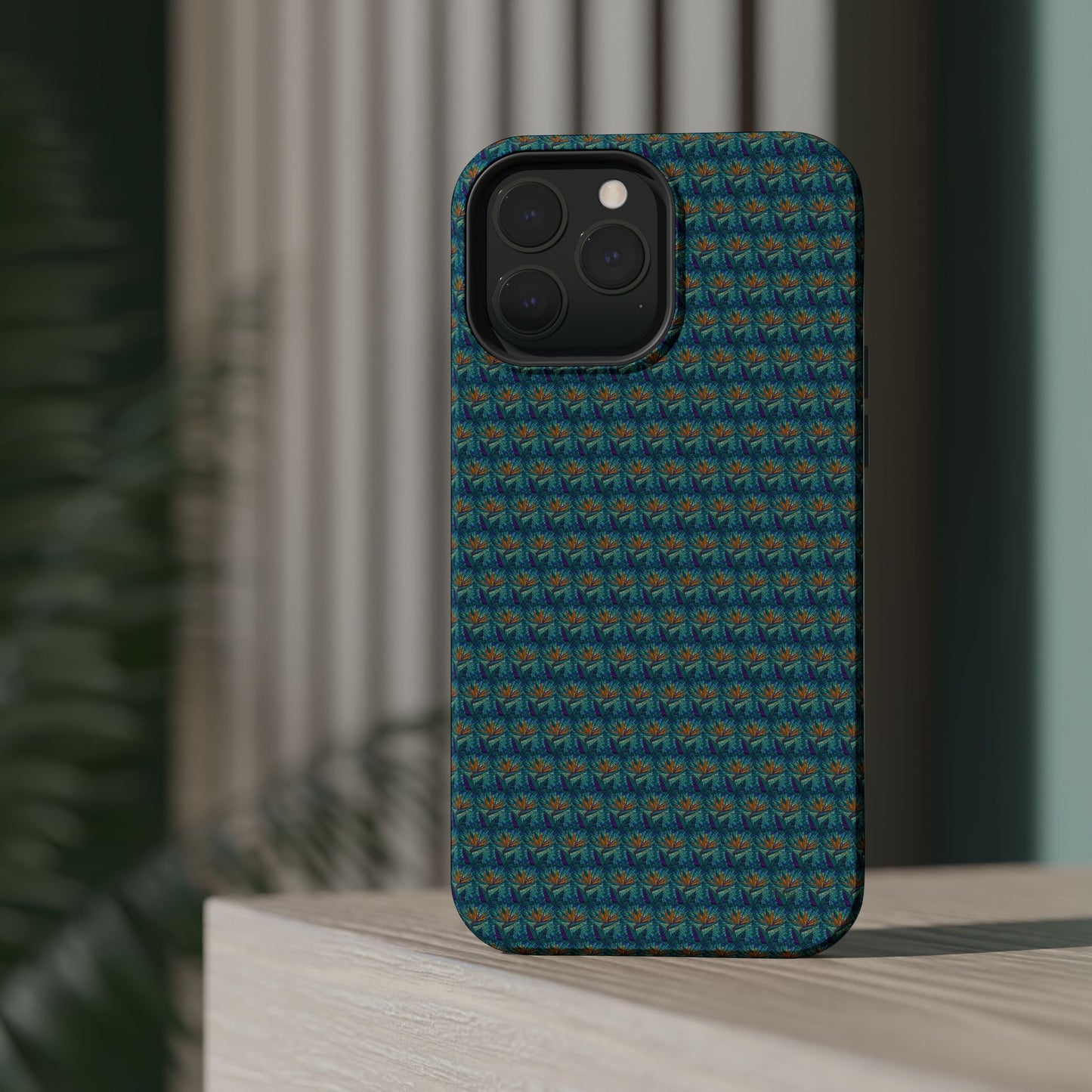 Abstract Mosaic Sunburst Pattern MagSafe® Phone case