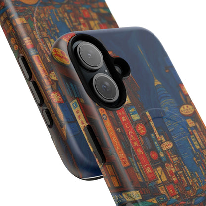 Neon Rain: Stories Beneath the City Lights MagSafe® Phone Case
