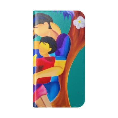 Embrace of the Filipino Family Flip Case