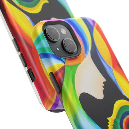 Kaleidoscope Kissed Colors – MagSafe® Phone Case