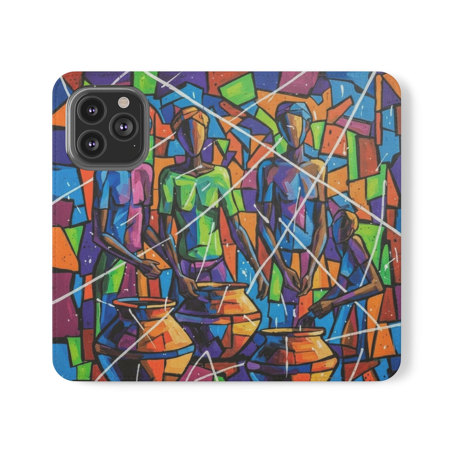 Rhythm of the Pots Flip Wallet Case