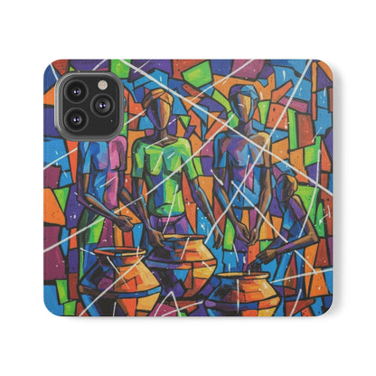 Rhythm of the Pots Flip Wallet Case