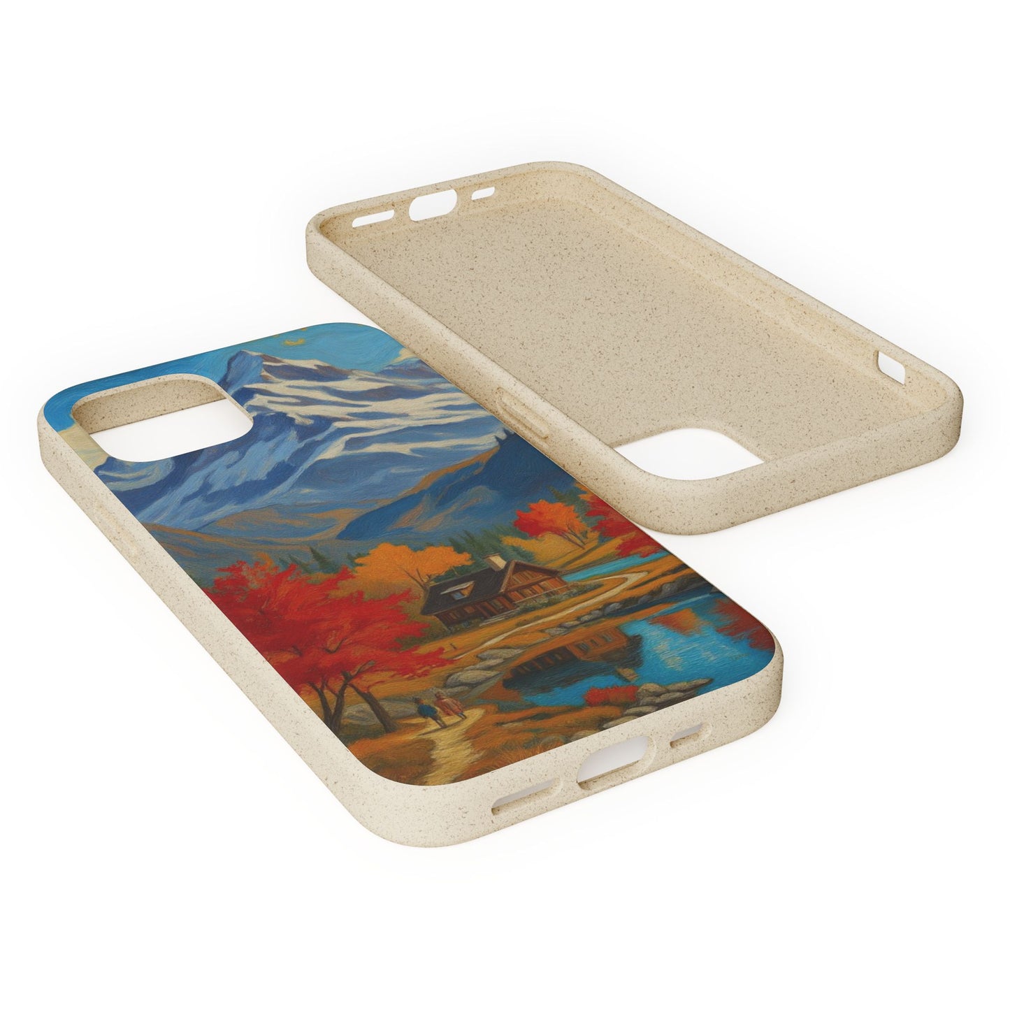 Whispering Pines Retreat Biodegradable Cases