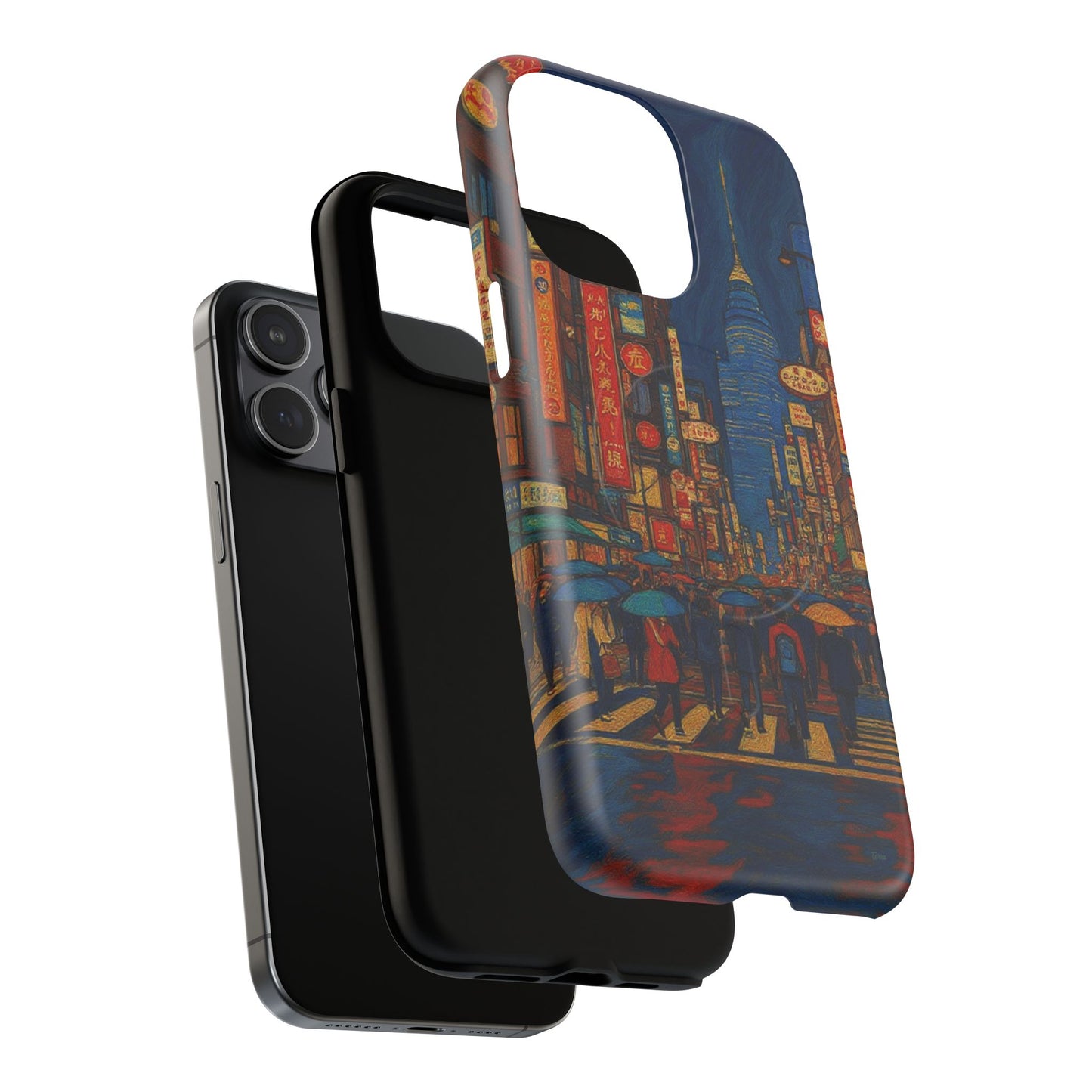 Neon Rain: Stories Beneath the City Lights MagSafe® Phone Case