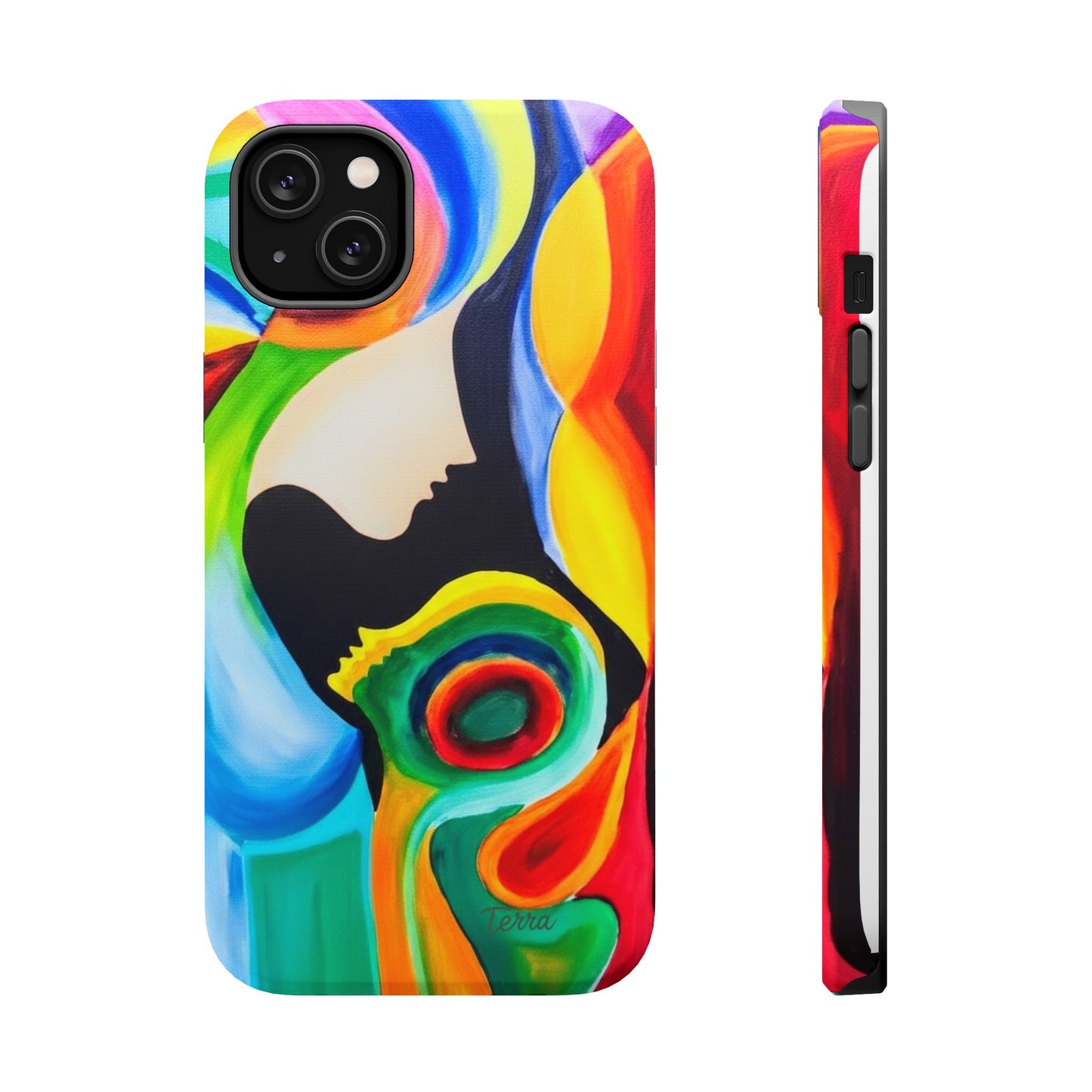 Kaleidoscope Kissed Colors – MagSafe® Phone Case