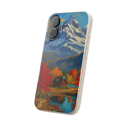 Whispering Pines Retreat Biodegradable Cases