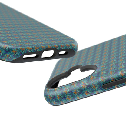 Abstract Mosaic Sunburst Pattern MagSafe® Phone case
