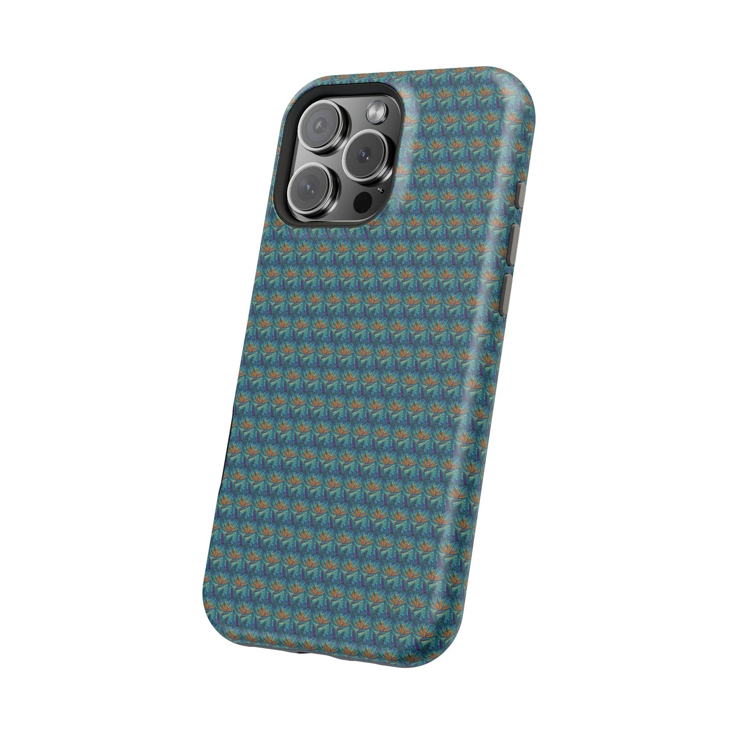 Abstract Mosaic Sunburst Pattern MagSafe® Phone case