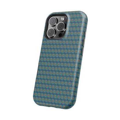 Abstract Mosaic Sunburst Pattern MagSafe® Phone case