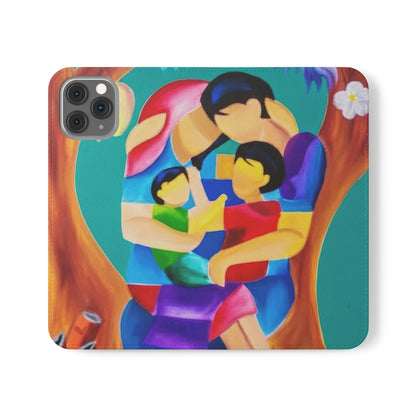 Embrace of the Filipino Family Flip Case