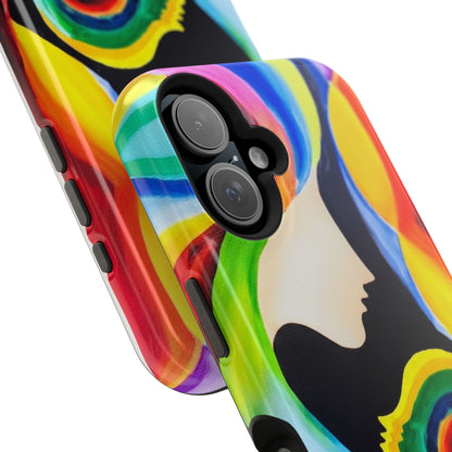 Kaleidoscope Kissed Colors – MagSafe® Phone Case