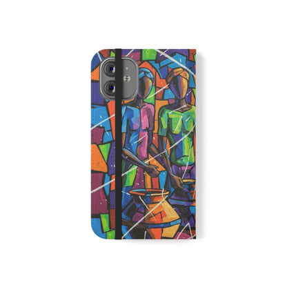 Rhythm of the Pots Flip Wallet Case