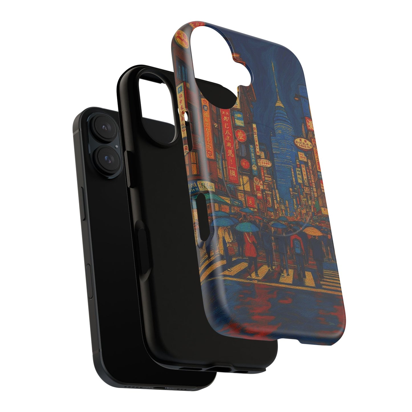 Neon Rain: Stories Beneath the City Lights MagSafe® Phone Case