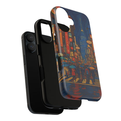 Neon Rain: Stories Beneath the City Lights MagSafe® Phone Case