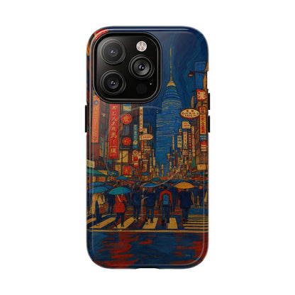 Neon Rain: Stories Beneath the City Lights MagSafe® Phone Case