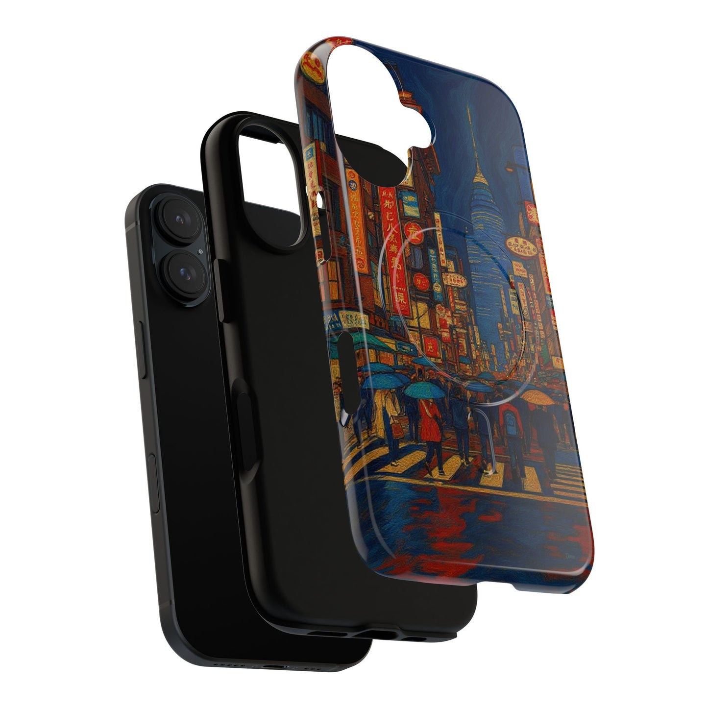 Neon Rain: Stories Beneath the City Lights MagSafe® Phone Case