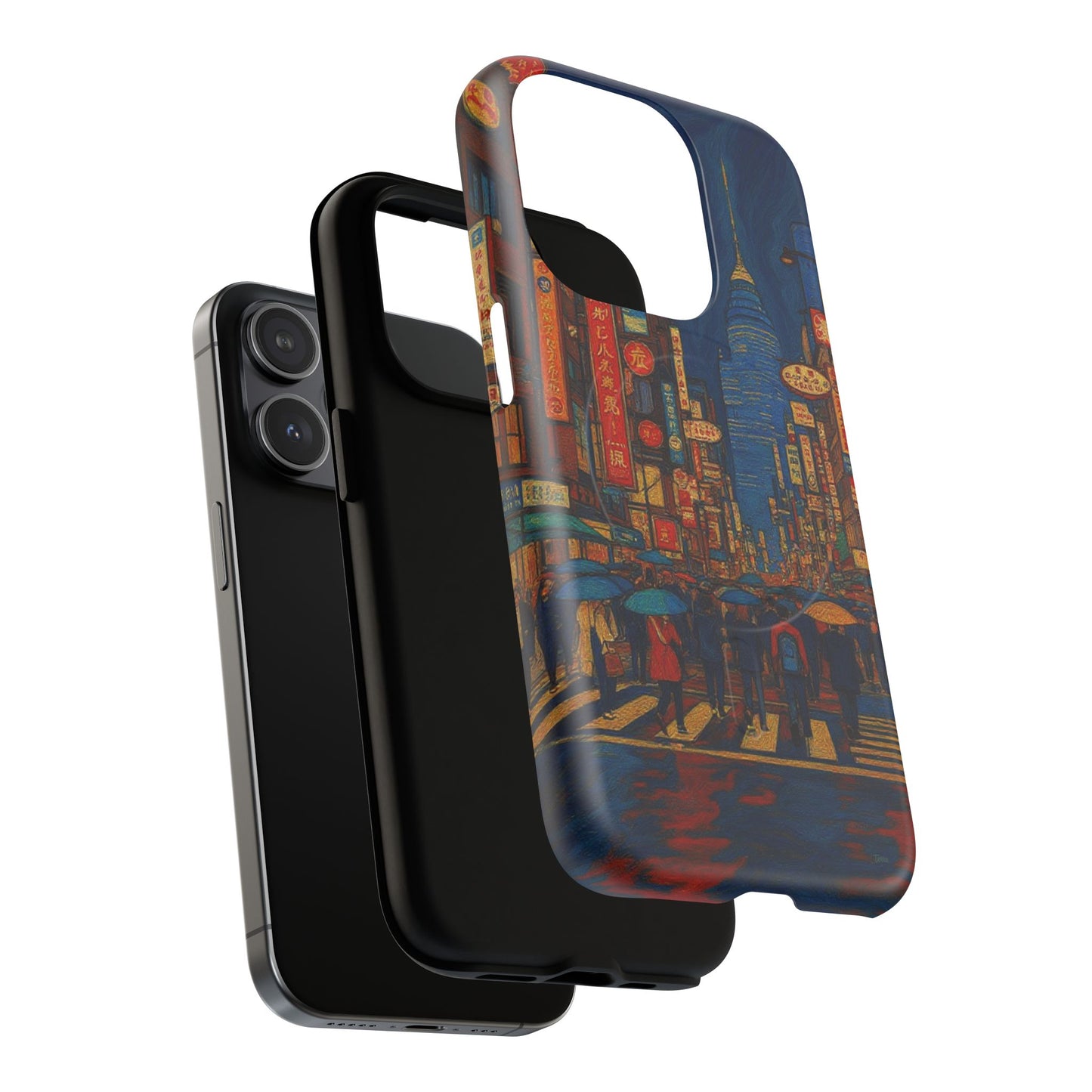 Neon Rain: Stories Beneath the City Lights MagSafe® Phone Case