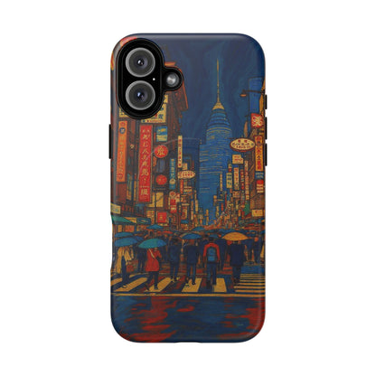 Neon Rain: Stories Beneath the City Lights MagSafe® Phone Case