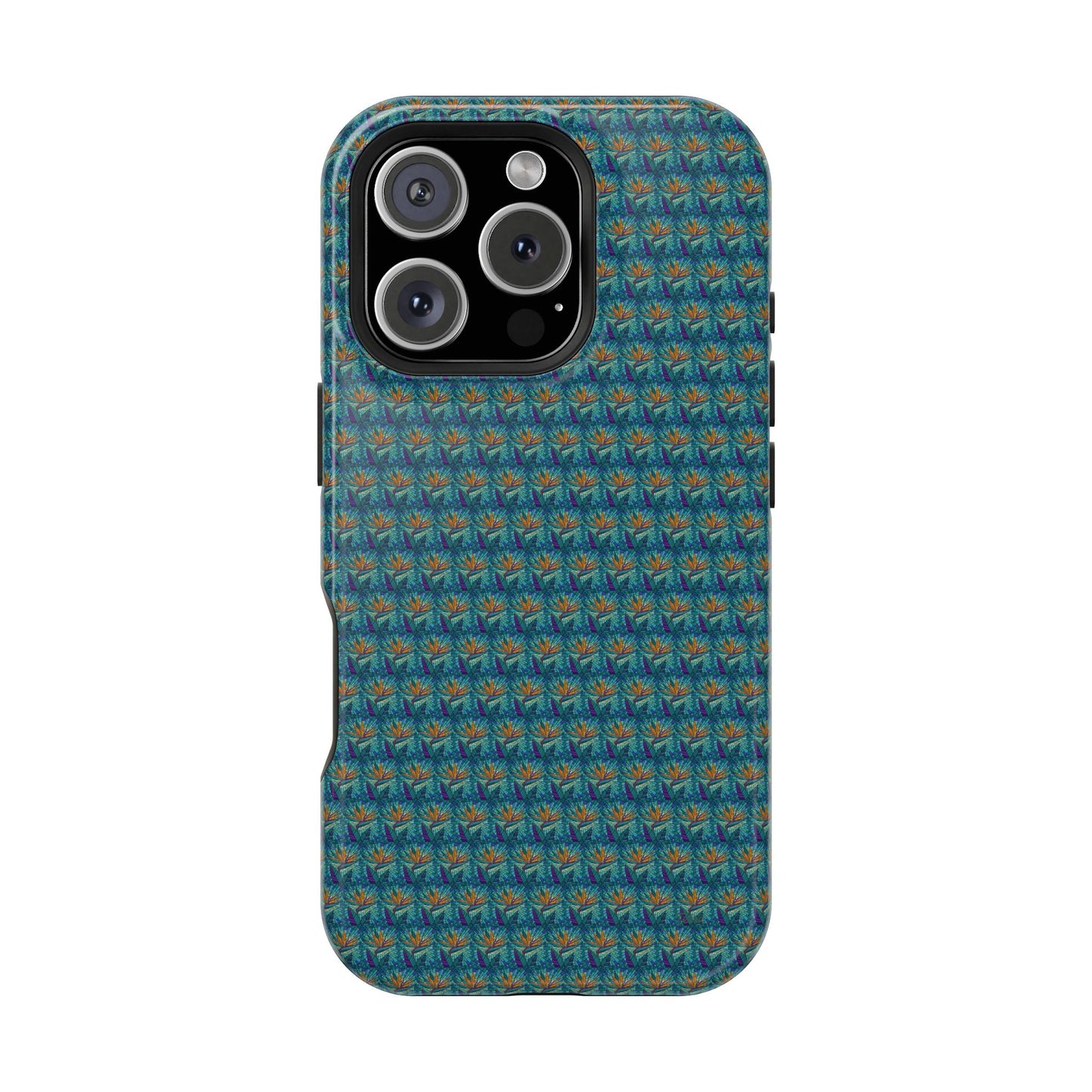 Abstract Mosaic Sunburst Pattern MagSafe® Phone case