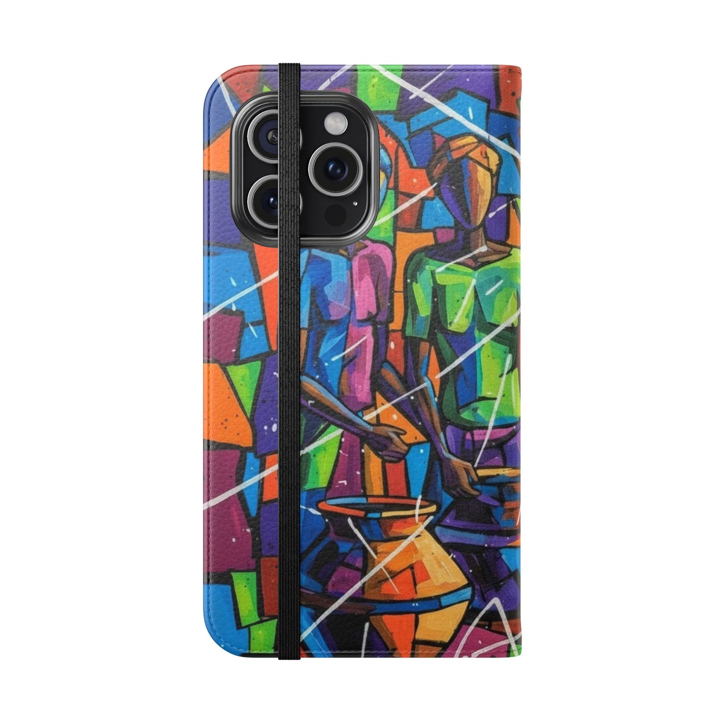 Rhythm of the Pots Flip Wallet Case