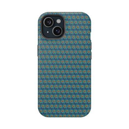 Abstract Mosaic Sunburst Pattern MagSafe® Phone case