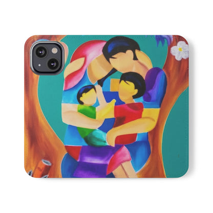 Embrace of the Filipino Family Flip Case