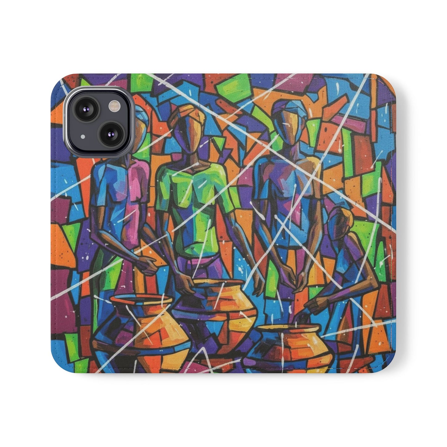 Rhythm of the Pots Flip Wallet Case