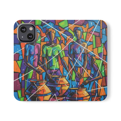 Rhythm of the Pots Flip Wallet Case