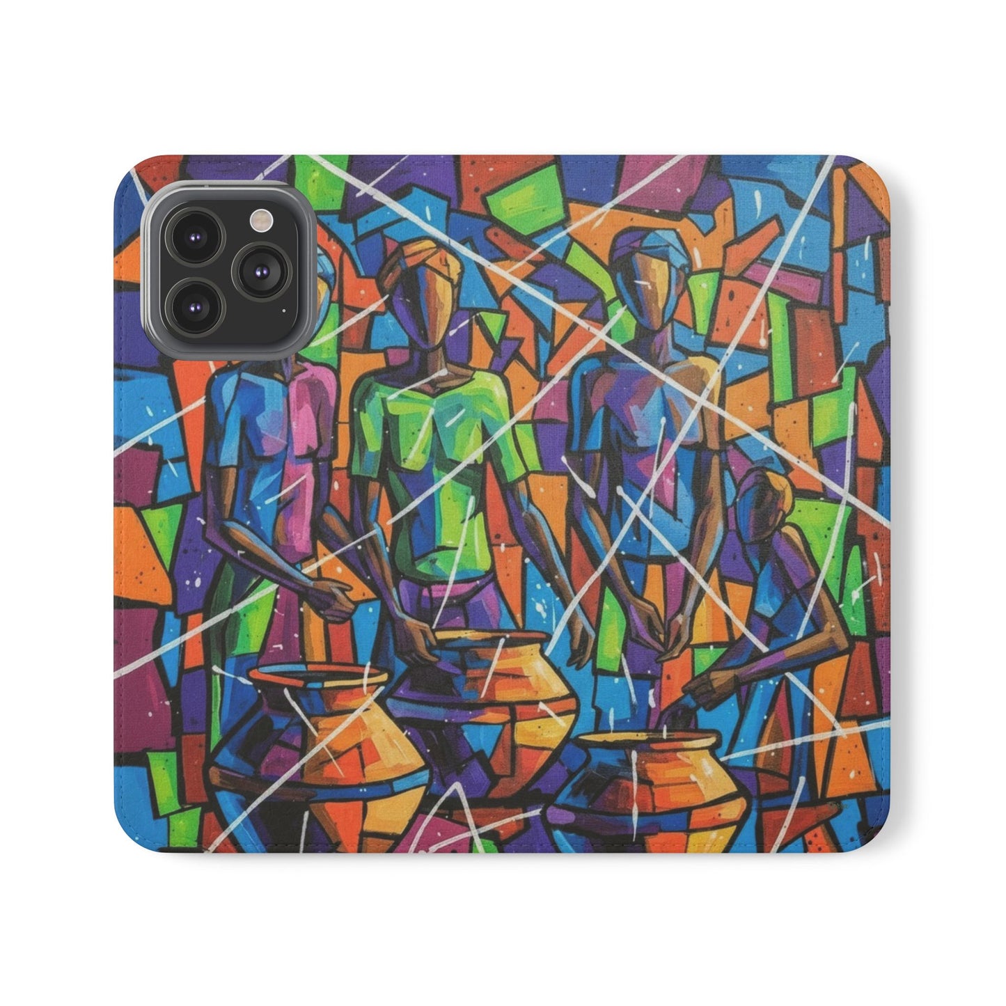 Rhythm of the Pots Flip Wallet Case