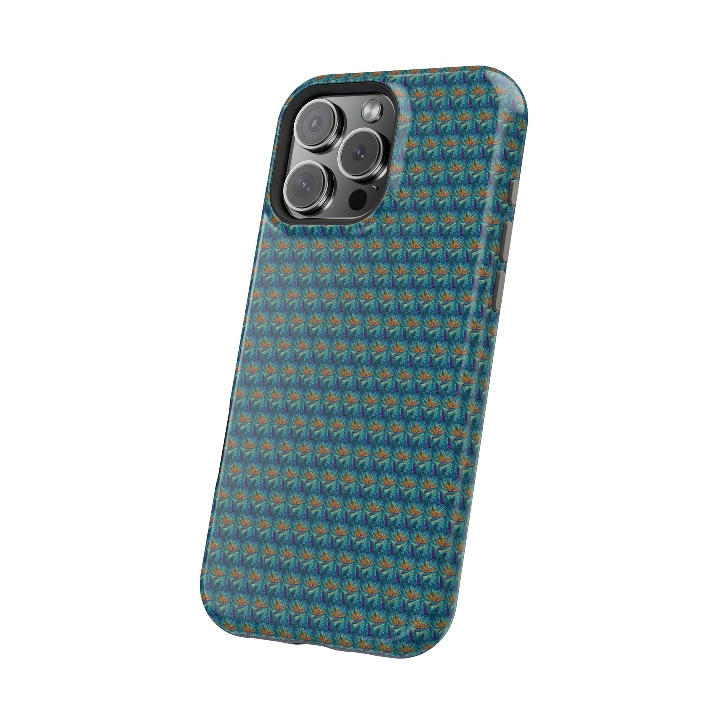 Abstract Mosaic Sunburst Pattern MagSafe® Phone case