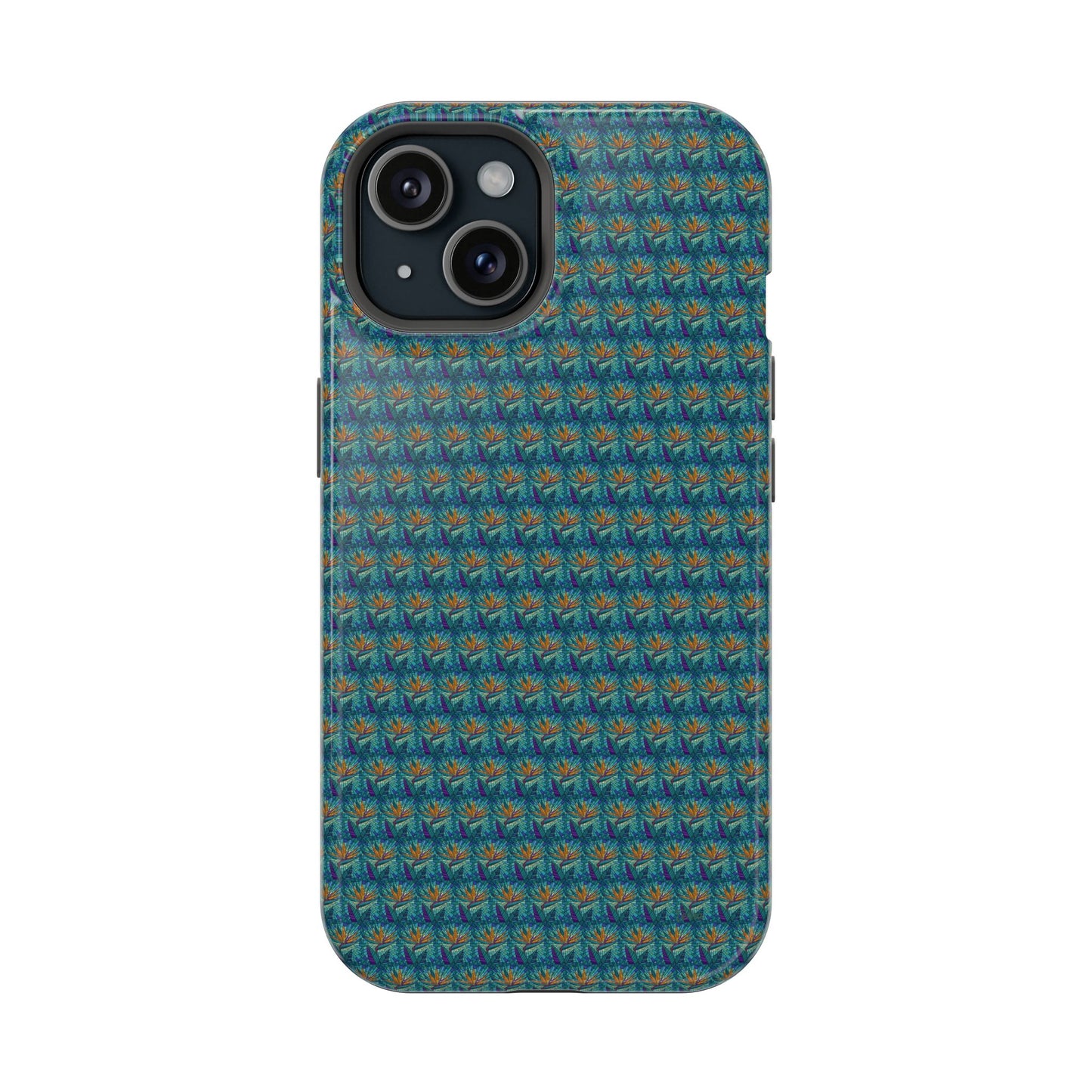 Abstract Mosaic Sunburst Pattern MagSafe® Phone case