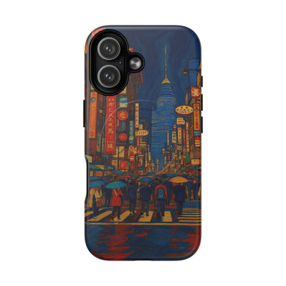 Neon Rain: Stories Beneath the City Lights MagSafe® Phone Case