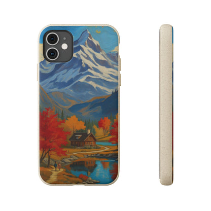 Whispering Pines Retreat Biodegradable Cases