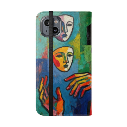 Veil of Essence Flip Phone Case