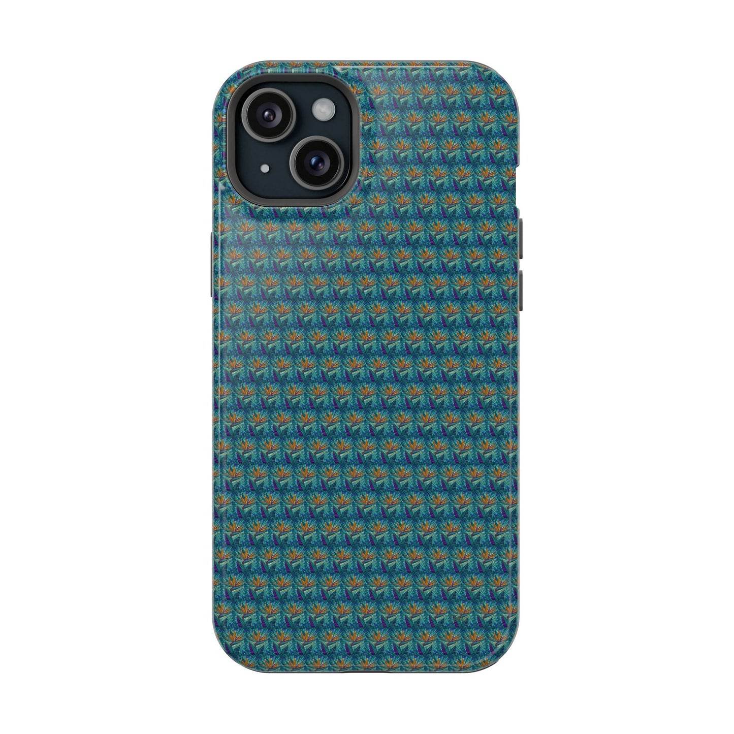 Abstract Mosaic Sunburst Pattern MagSafe® Phone case