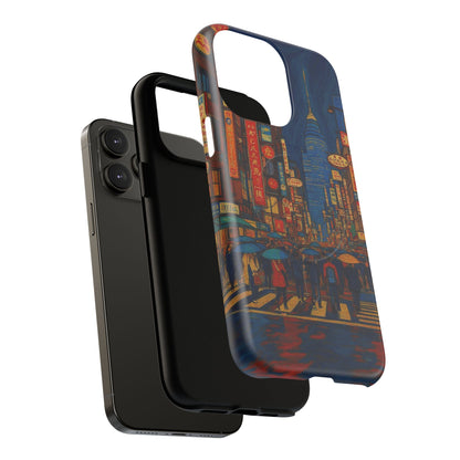 Neon Rain: Stories Beneath the City Lights MagSafe® Phone Case
