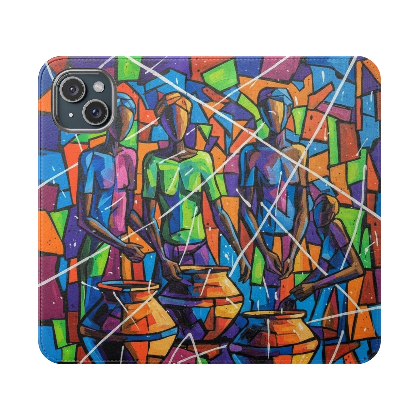 Rhythm of the Pots Flip Wallet Case